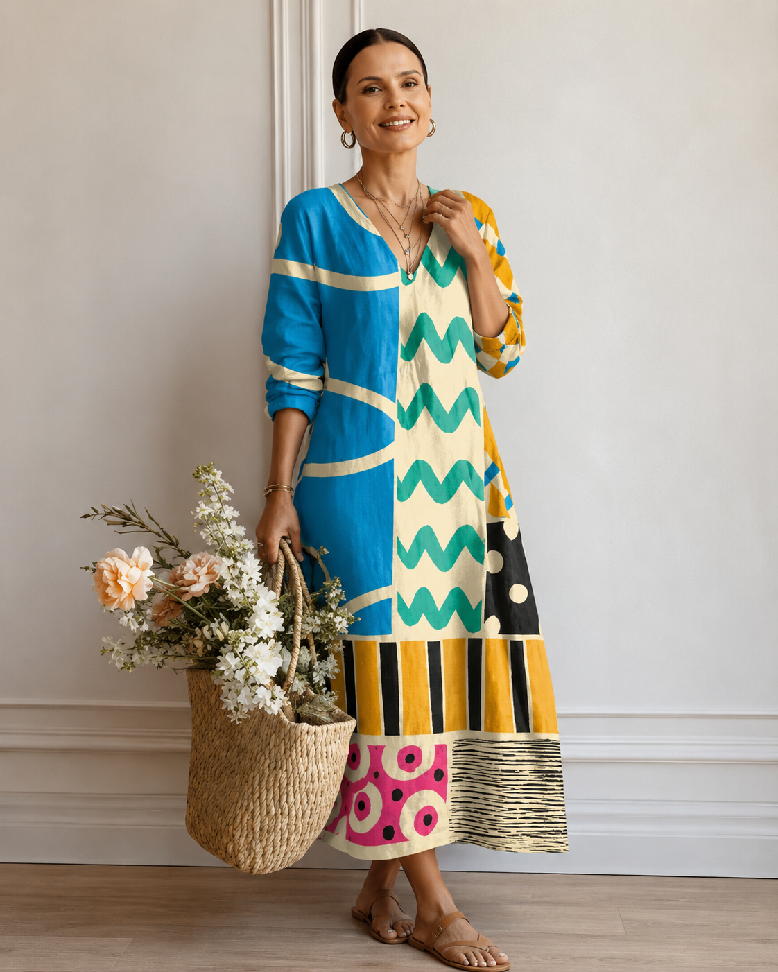 Emma™ | Robe Midi Gainante