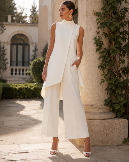 Fanny™ | Jumpsuit élégante qui camoufle le ventre