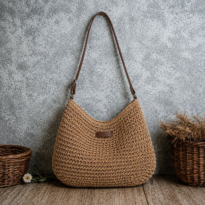 Céline™ | Sac à main tissé élégant qui camoufle le ventre