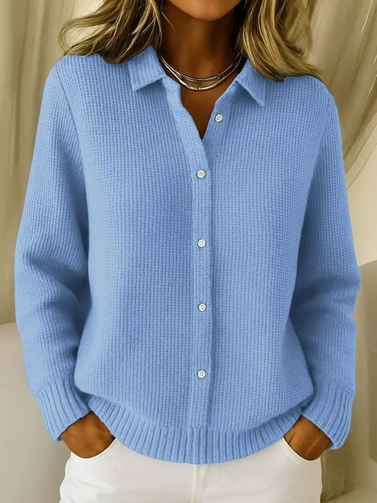 Nina™ | Pull Tricoté avec Col