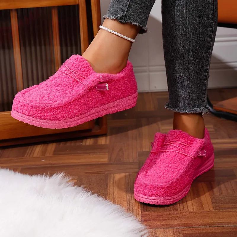 Luna™ | Chaussons en Teddy Chauds