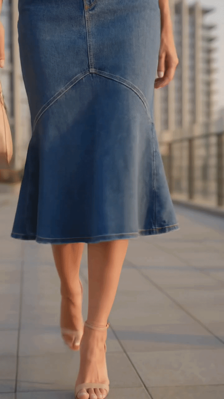Ivessa™ | Jupe Taille Haute Gainante