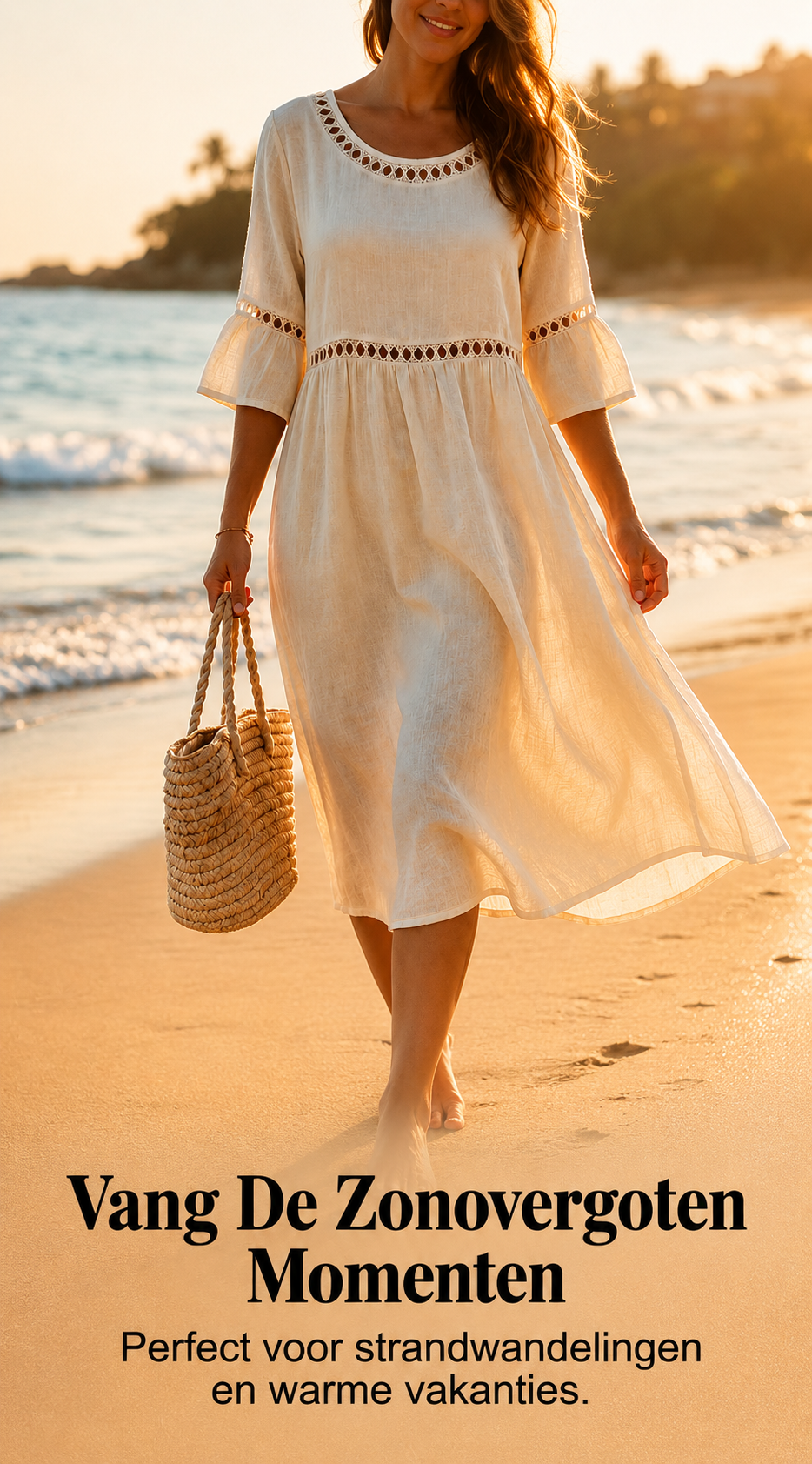 Amara™ | Robe Midi Élégante À Effet Ventre Plat