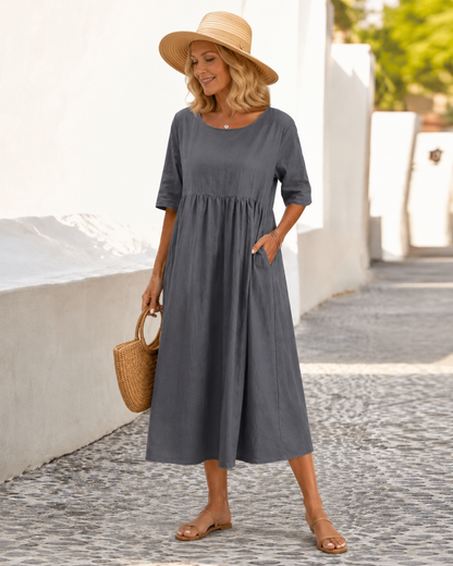 Lina™ | Robe confortable qui camoufle le ventre