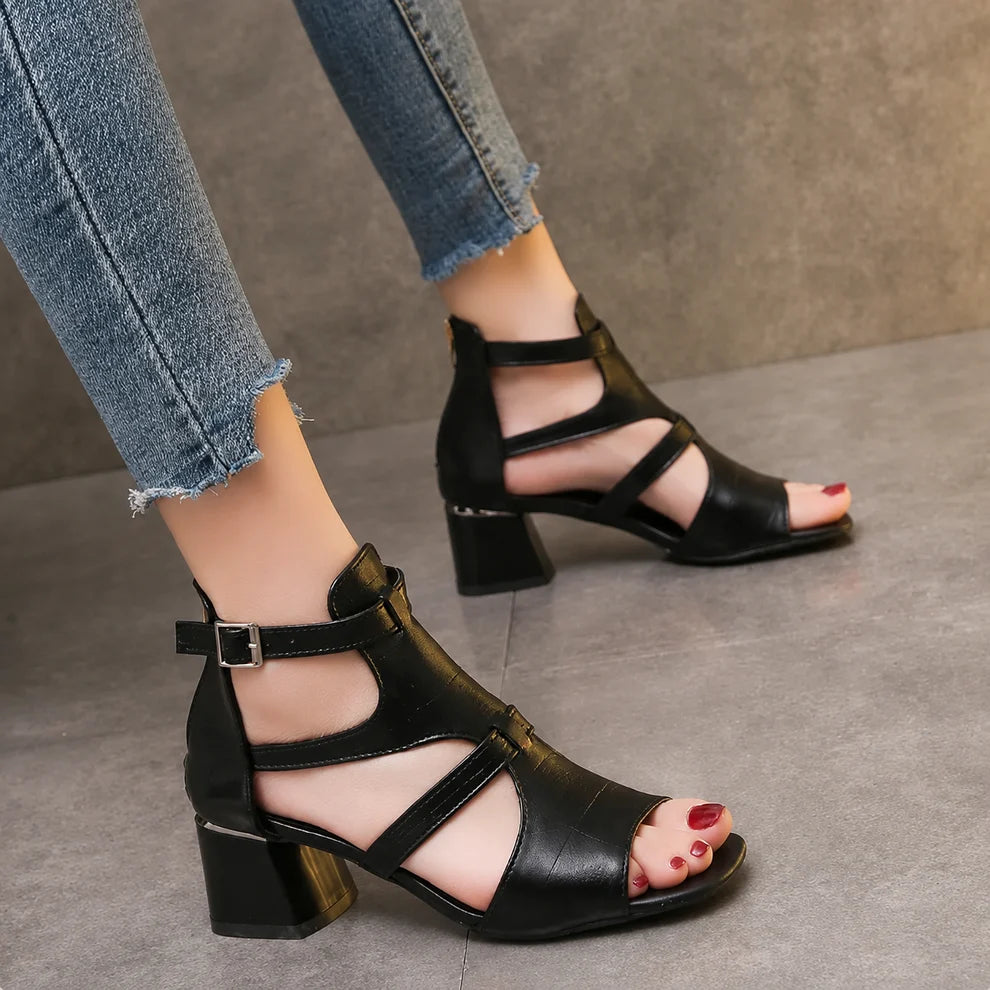 Joséphine™ | Talons Orthopédiques Confortables à Bout Ouvert