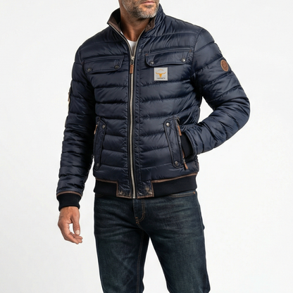 Lucas™ | Veste mi-saison matelassée vintage