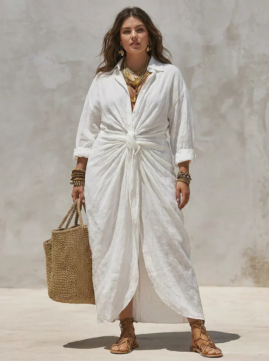 Isabelle™ | Robe Gainante avec Bouton