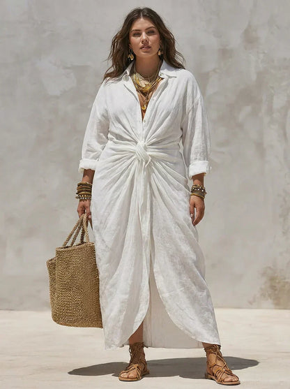 Isabelle™ | Robe Gainante avec Bouton