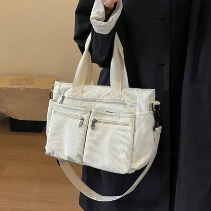Urban™ | Sac à bandoulière en velours côtelé
