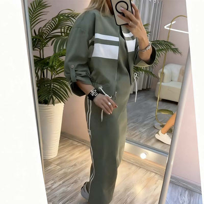 Mire™ | Robe Midi Confortable & Gilet