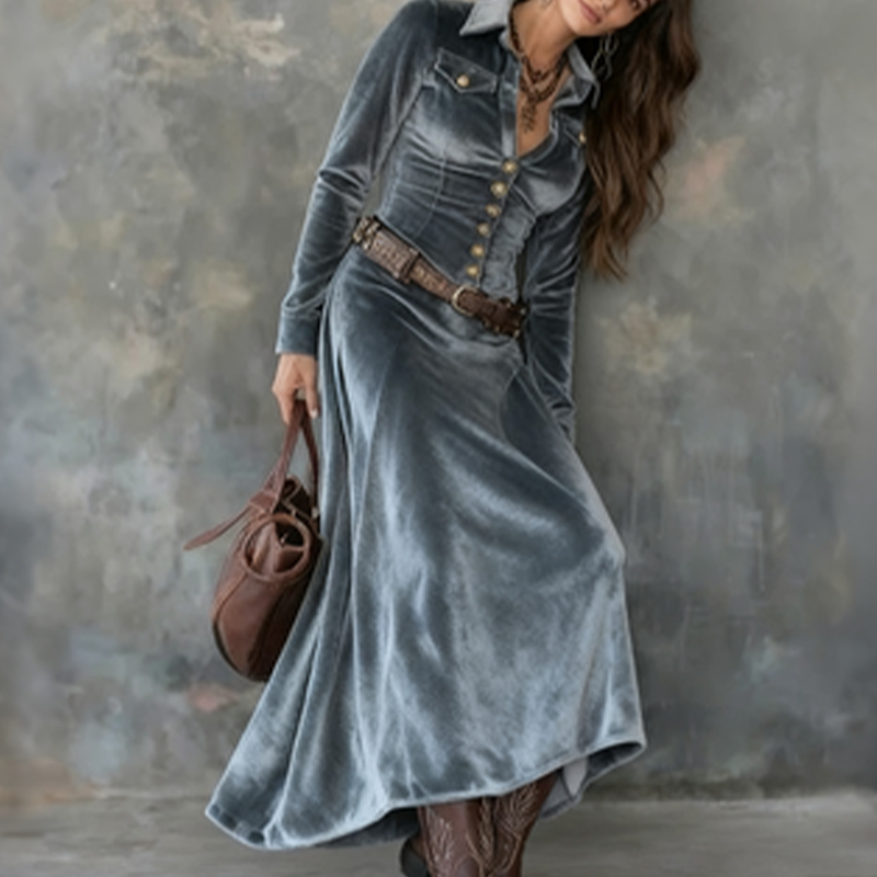 Vena™ | Robe Maxi Fluide Moderne