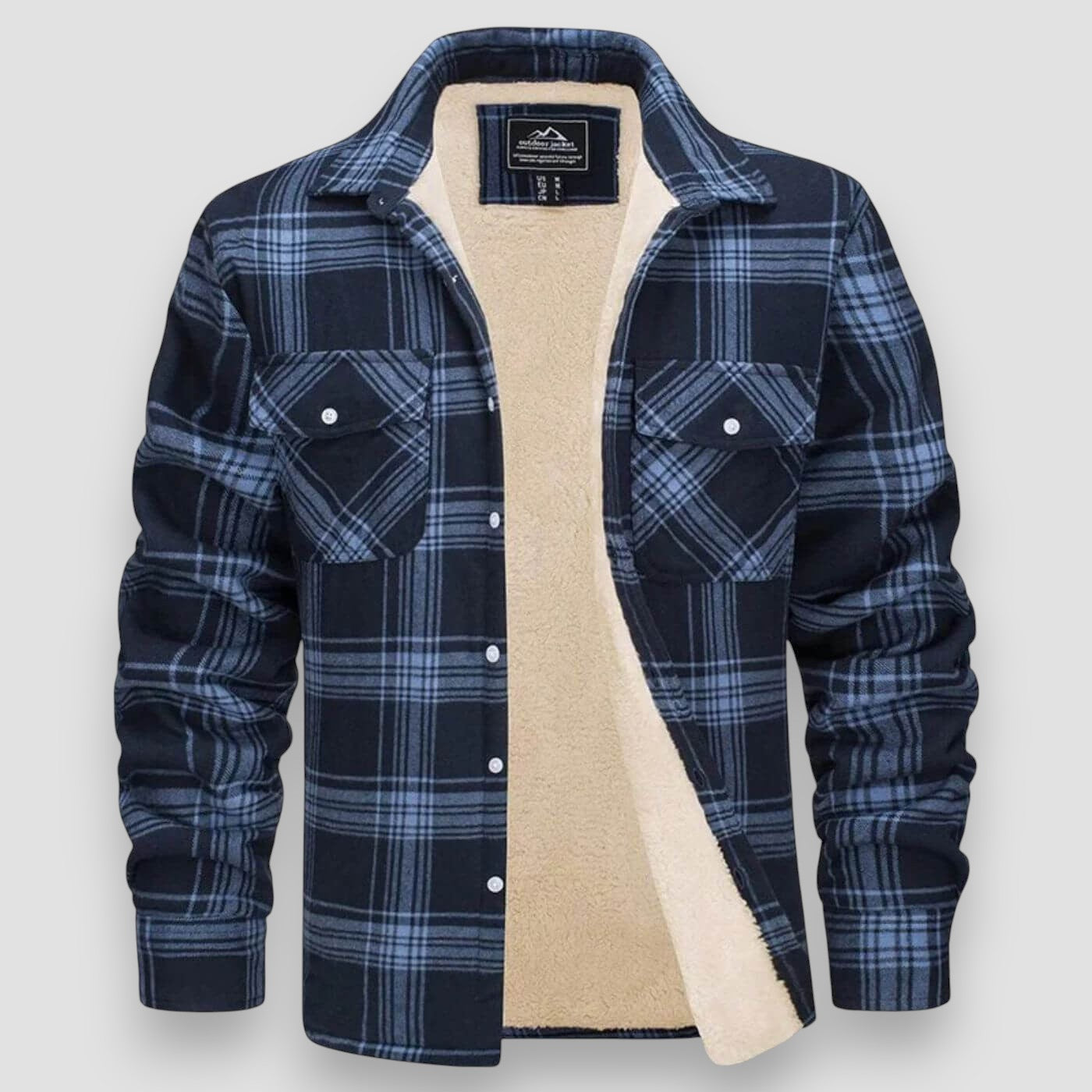 Axel™ | Veste Chemise À Carreaux Décontractée