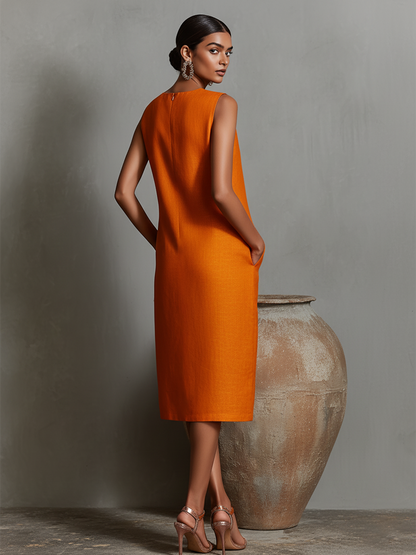 Maureen™ | Robe Midi Gainante avec Poches